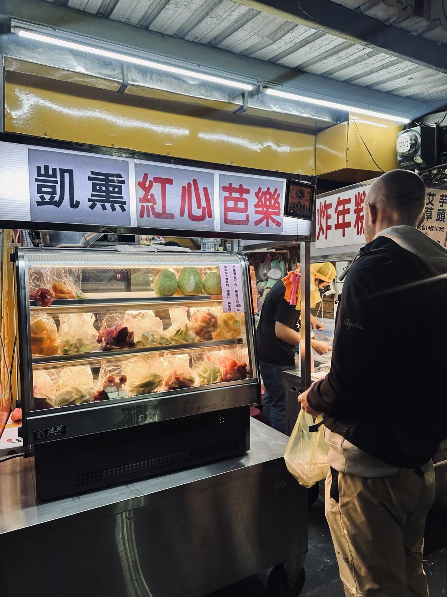 Fruit op een streetfood market