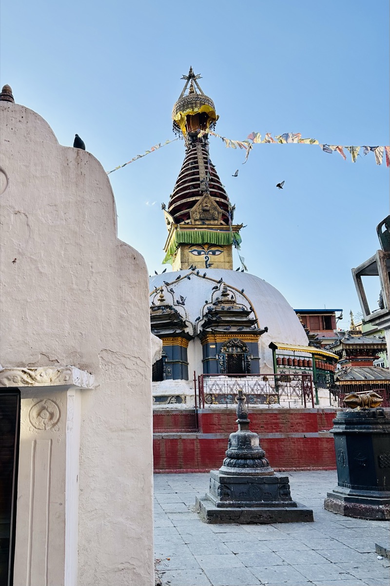 Genoten van alle kleuren in Kathmandu